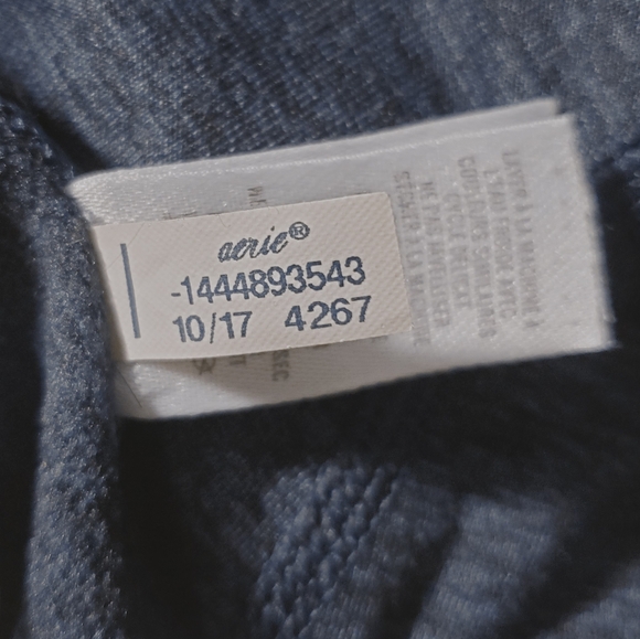 Aerie Over The Knee Leg Warmer Blue High-Rise Leggings - Picture 16 of 16